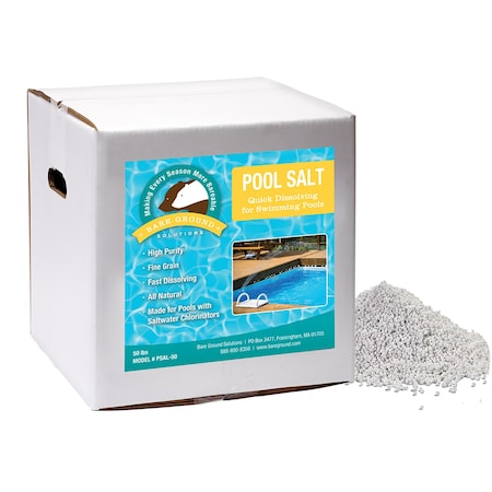 Bare Ground 50lb Box Pool Salt PSAL-50
